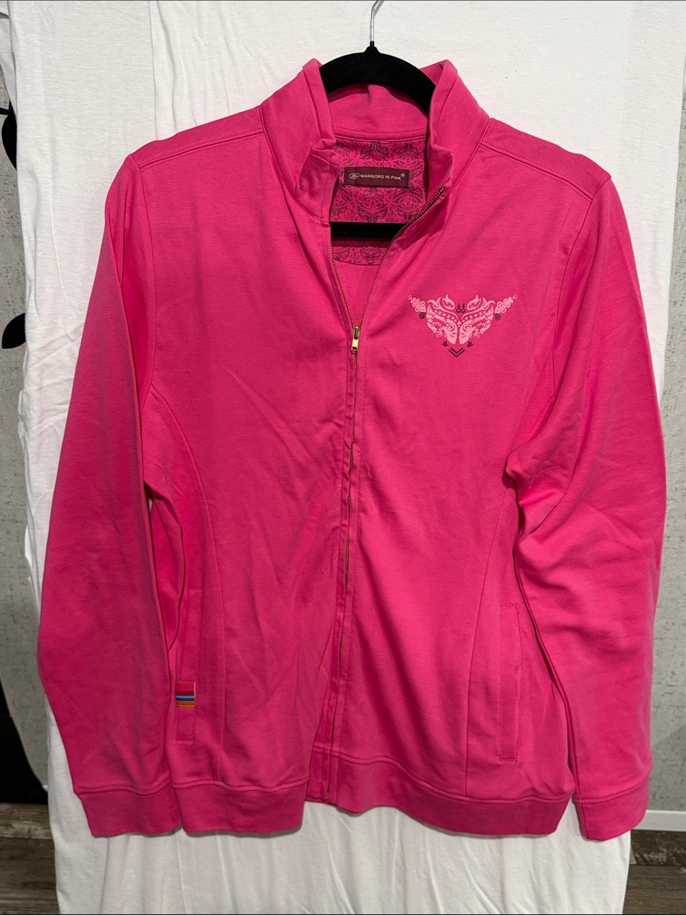 Ford Warriors in Pink Women's Zip-Up Hoodie